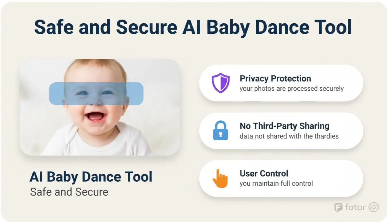 AI baby dance video generator free safe and secure processing